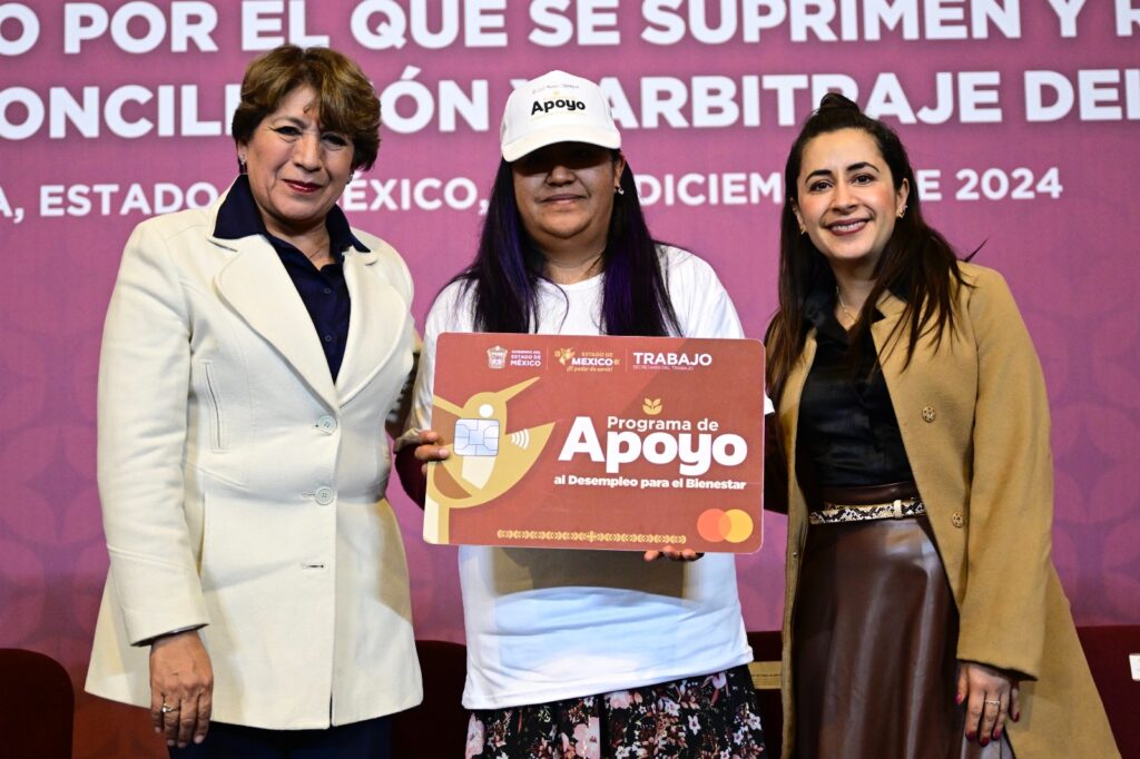 Delfina Gómez beneficia a más de 7 mil mexiquenses desempleados