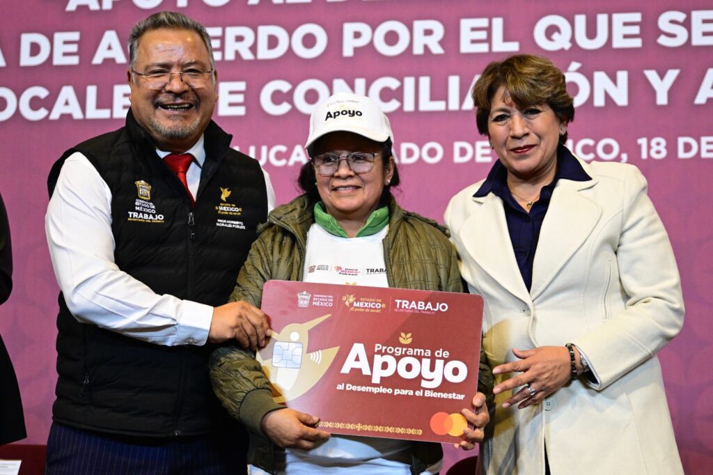 Delfina Gómez beneficia a más de 7 mil mexiquenses desempleados