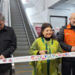 Inaugura 18 escaleras eléctricas renovadas en la estación Puebla del Metro