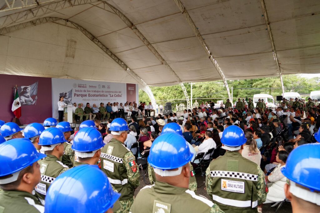 Inició la construcción del Parque Ecoturístico “La Ceiba” en Palenque, Chiapas