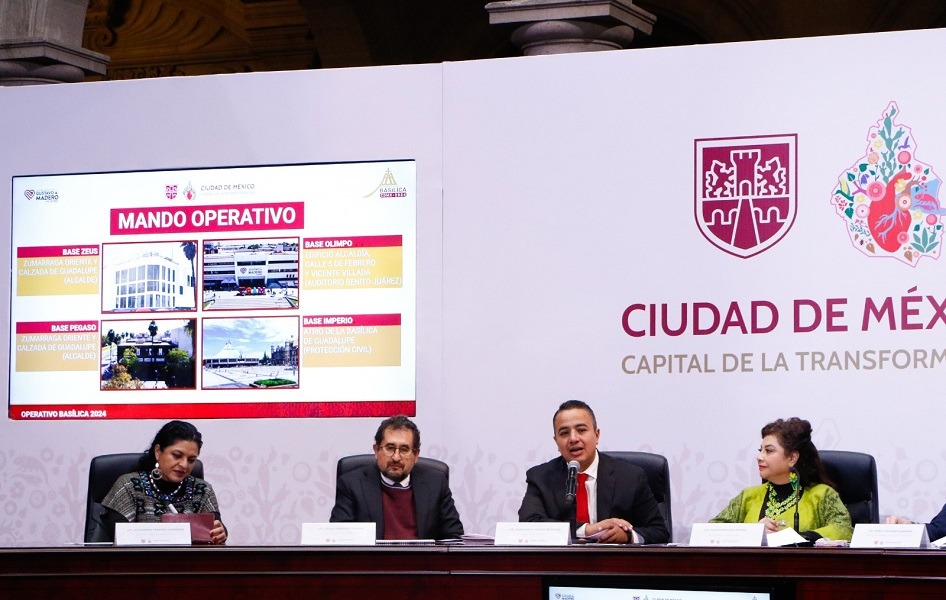 Anuncia Clara Brugada Operativo Basílica de Guadalupe 2025