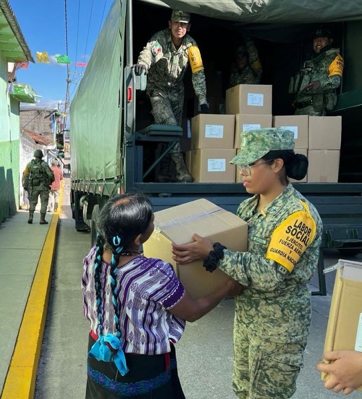 Gobierno de México refuerza acciones humanitarias en Chiapas