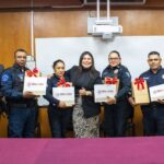 Reconoce alcaldesa Lourdes Paz a policías de Iztacalco