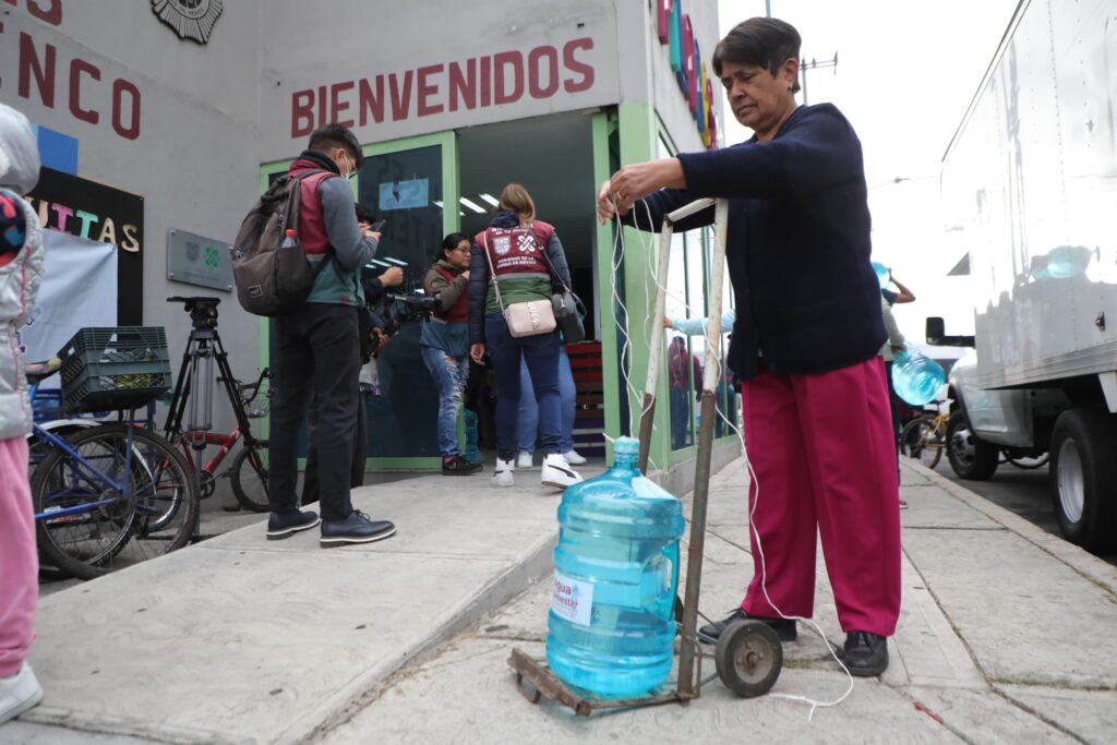 Agua Bienestar" beneficia a habitantes de nueve alcaldías con agua potable