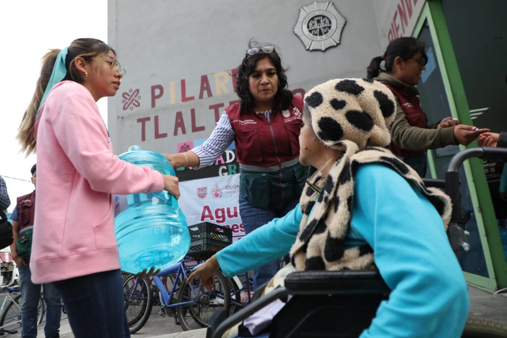 Agua Bienestar" beneficia a habitantes de nueve alcaldías con agua potable