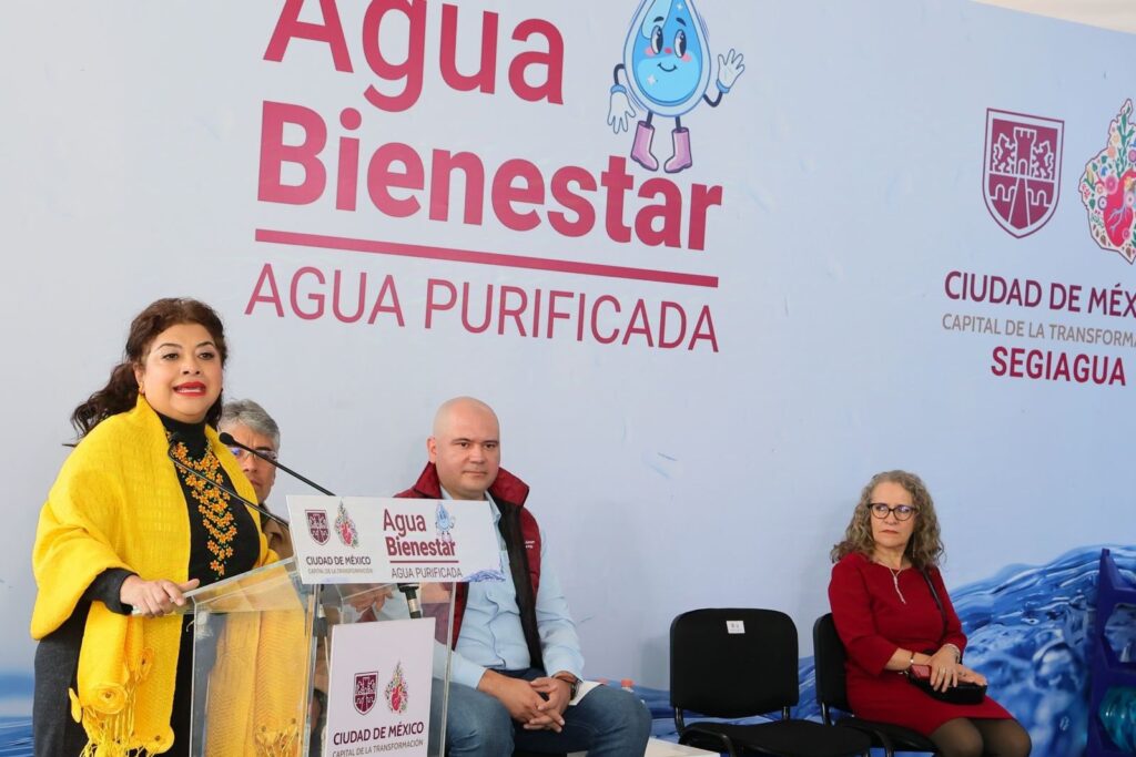 "Agua Bienestar" beneficia a habitantes de nueve alcaldías con agua potable