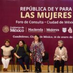 Clara Brugada destaca avances y compromisos en el Foro “República de y para Mujeres”