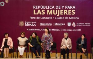 Clara Brugada destaca avances y compromisos en el Foro “República de y para Mujeres”