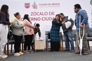 Clara Brugada encabeza primer Zócalo de Gobierno Ciudadano de 2025