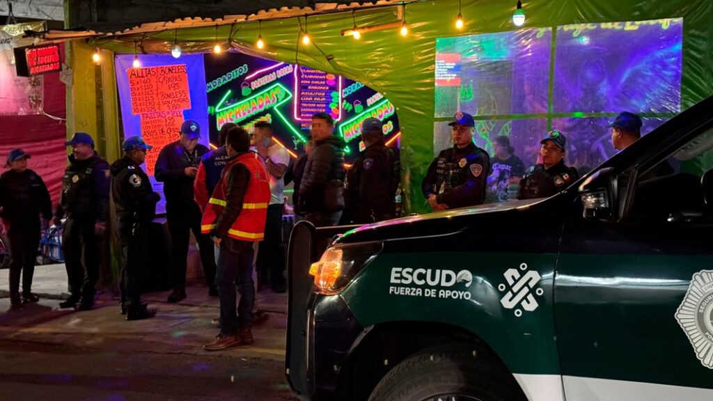 Continúan operativos contra chelerías ilegales en Coyoacán