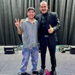 Teo González y Mario Aguilar juntos en  show de comedia todas las generaciones