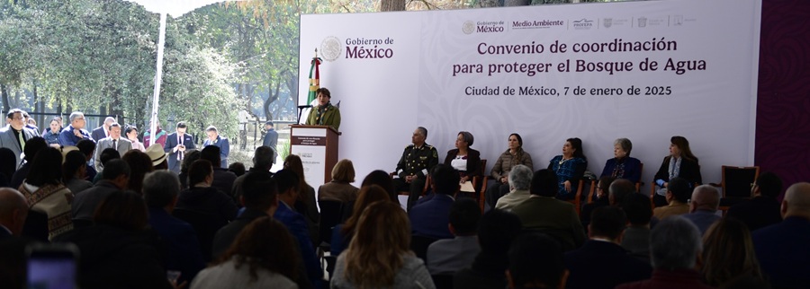 Proponen declarar al Bosque de Agua como zona federal protegida