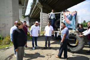 Retiran más de 10 mil llantas y 1,800 toneladas de basura en el Edoméx