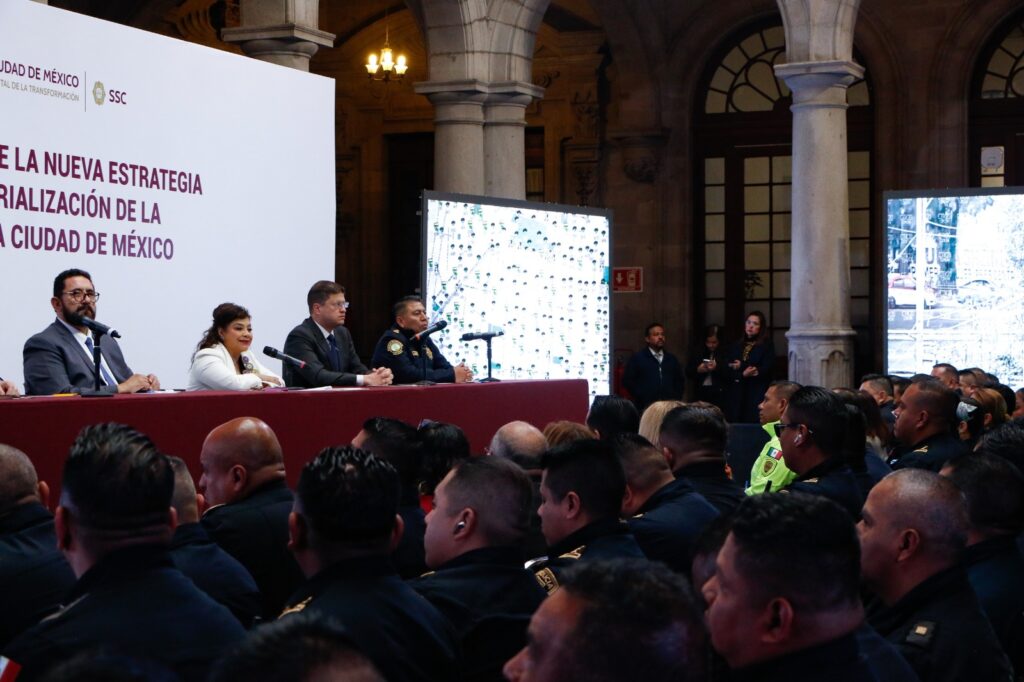 Presentan estrategia de cuadrantes para fortalecer la seguridad en CDMX