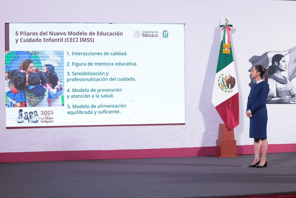 Sheinbaum anuncia construcción de centros de educación y cuidado infantil