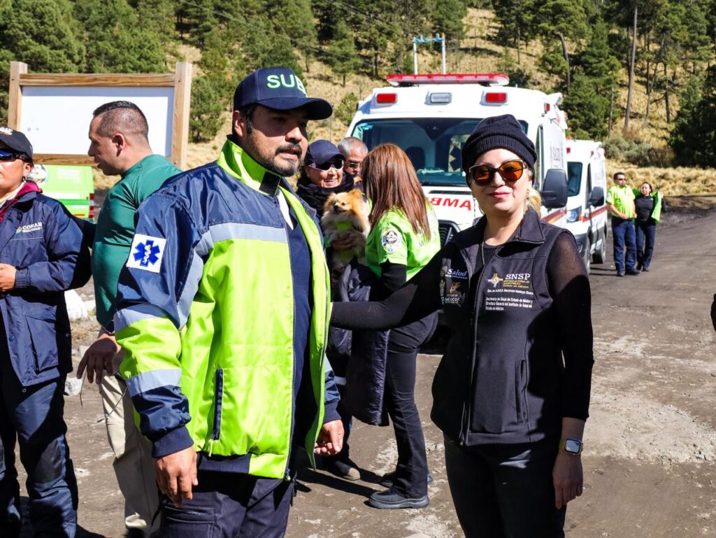 Nevado de Toluca: despliegan operativo ante condiciones climáticas adversas