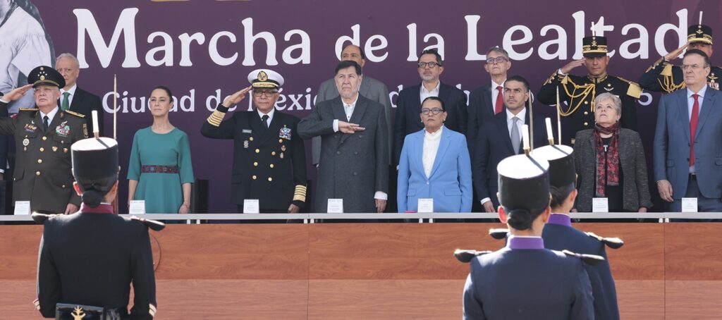 Sheinbaum encabeza conmemoración del 112 Aniversario de la Marcha de la Lealtad