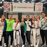 Taekwondoínes logran ocho medallas en Abierto de Canadá 2025