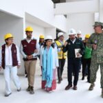 Supervisan Clara Brugada y Zoé Robledo obra del Hospital General No. 25 del IMSS