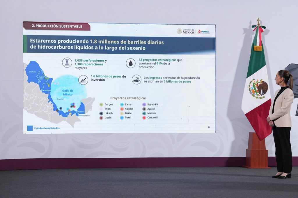 Sheinbaum presenta Plan de Trabajo 2025-2030 de Pemex