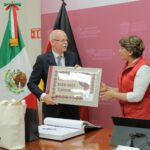 Delfina Gómez recibe al embajador de Alemania, Dr. Clemens Von Goetze