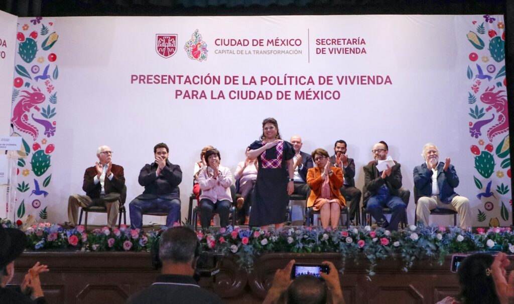 Clara Brugada presenta la nueva Política de Vivienda para la CDMX