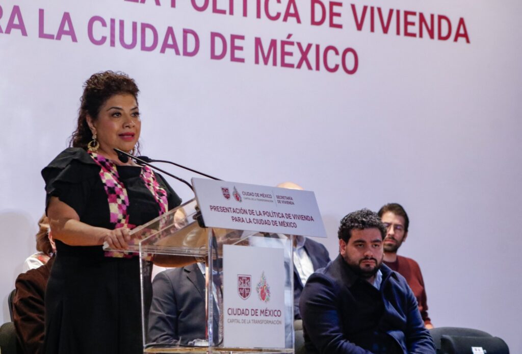 Clara Brugada presenta la nueva Política de Vivienda para la CDMX