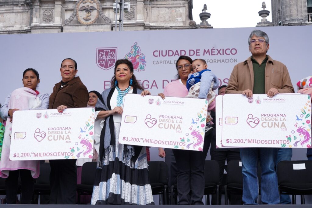 Clara Brugada fortalece el apoyo a la infancia con el programa 'Desde la Cuna'