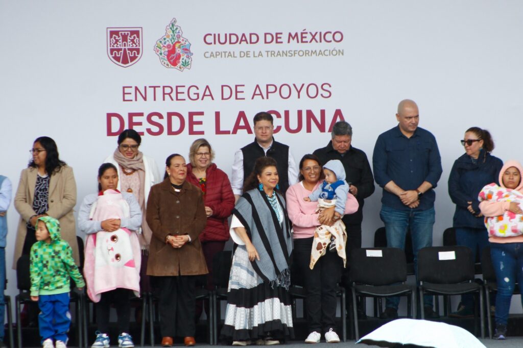 Clara Brugada fortalece el apoyo a la infancia con el programa 'Desde la Cuna'