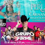 Grupo Firme canceló su participación en el Carnaval de Mazatlán