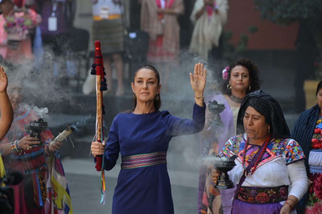 Brugada destaca conmemoración del 8M con primera mujer presidenta en México