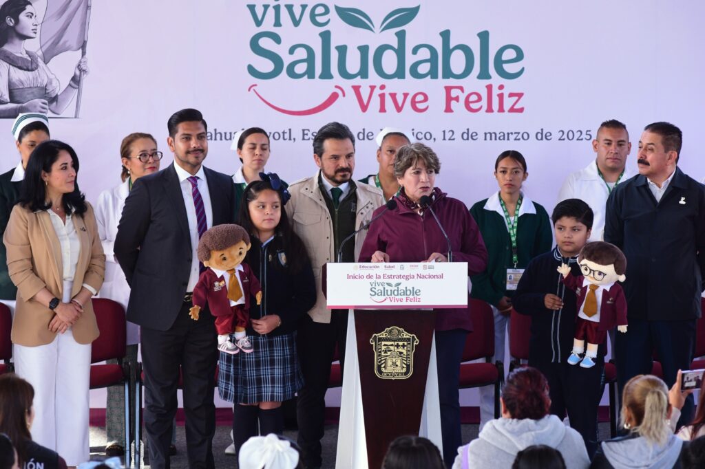 Estrategia Nacional "Vive Saludable, Vive Feliz" Arranca en el Edoméx