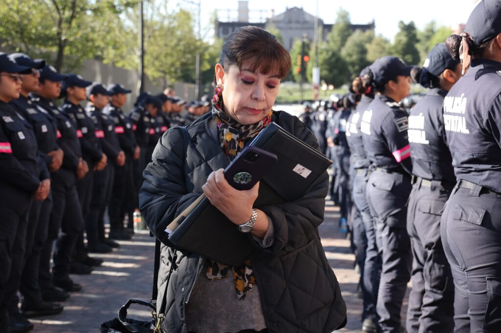 Notarías Públicas verifican operativo de seguridad en el Edoméx durante el 8M