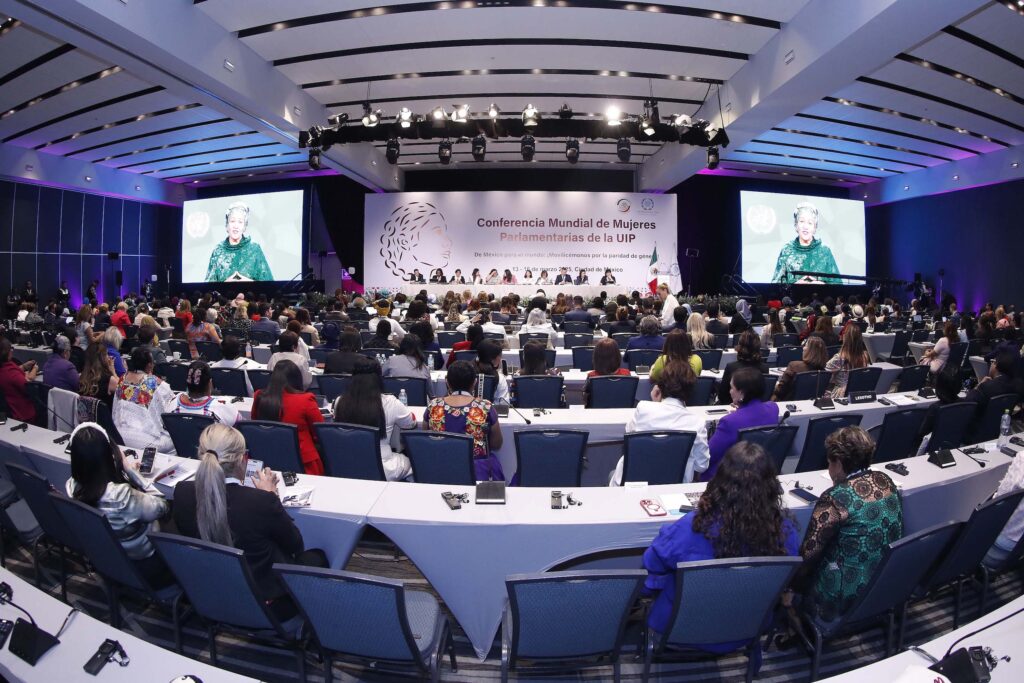 Conferencia Mundial de Mujeres Parlamentarias en México impulsa la paridad de género