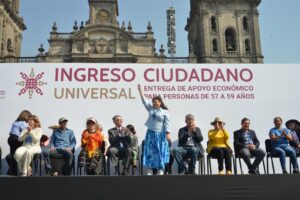 Clara Brugada encabeza la entrega del Ingreso Ciudadano Universal