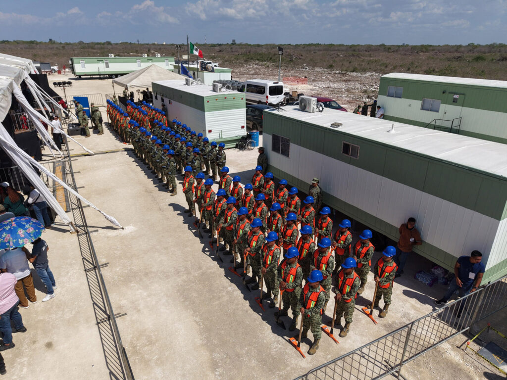 Inicia construcción de infraestructura de carga del Tren Maya