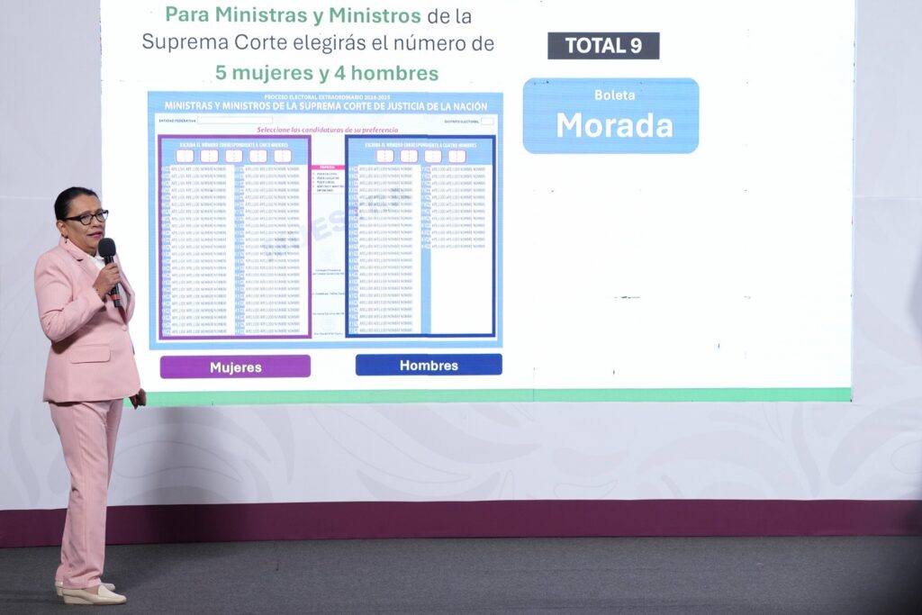 Presidenta Sheinbaum llama a la ciudadanía a votar el 1° de junio