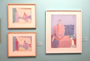 Joy Laville brilla en la estampa: el MUNAE celebra su universo gráfico