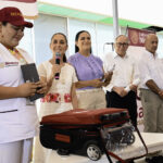 Sheinbaum lanza en San Luis Potosí el programa “Salud Casa por Casa”