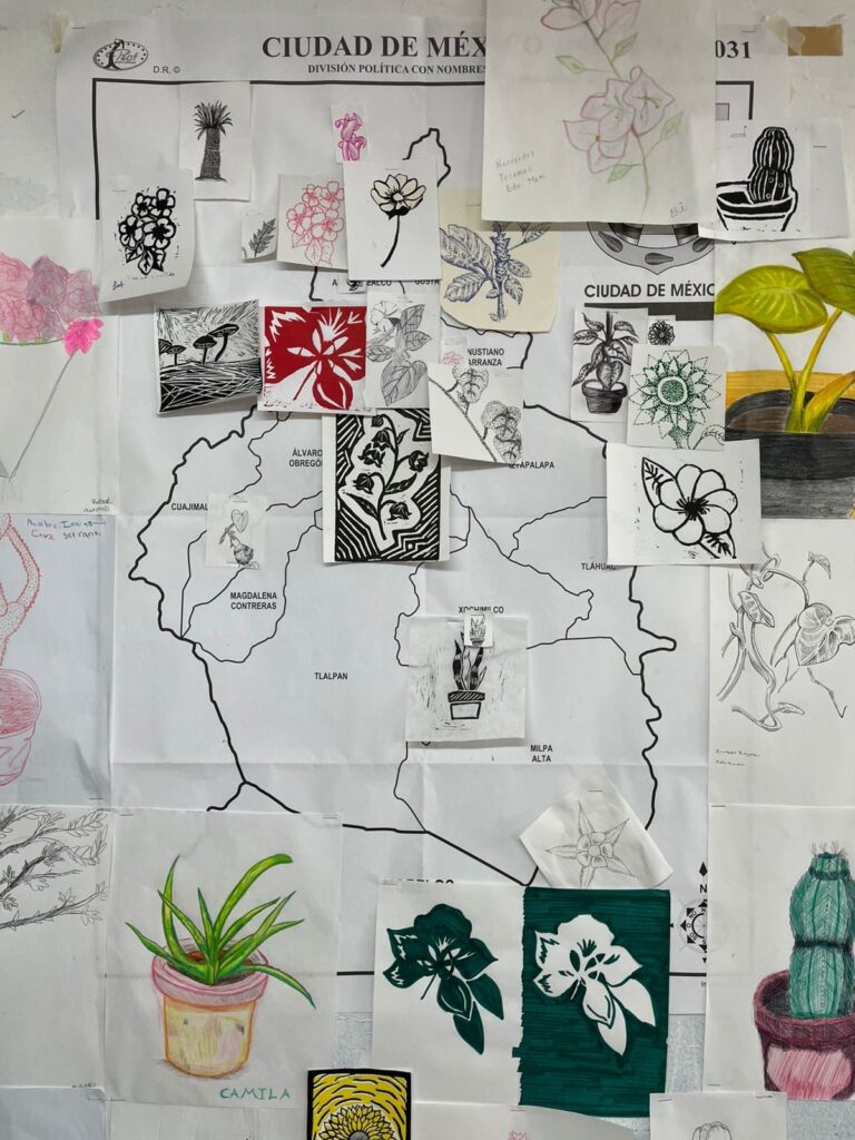 “Geografía de las plantas”: arte y ciencia Escuela de Iniciación Artística
