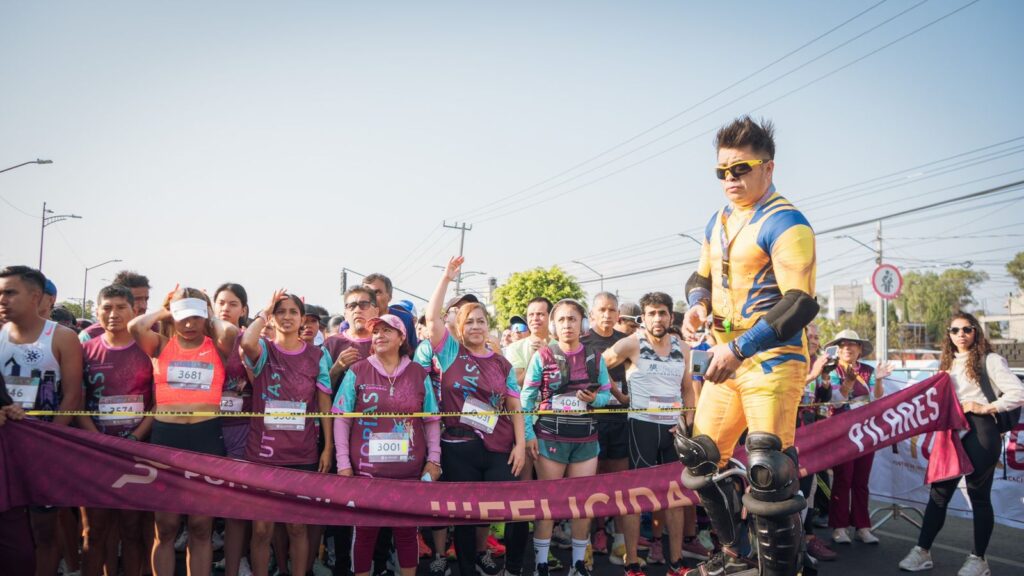 Carrera del Circuito de Utopías: Más de 2,500 personas corren por la salud