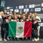 Natación artística finaliza con nueve preseas en Panamericano de Deportes Acuáticos Medellín 2025
