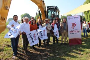 Refuerza SeCampo infraestructura rural en 23 municipios del Edoméx