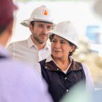 Supervisa Delfina Gómez avances del Mexicable en Naucalpan