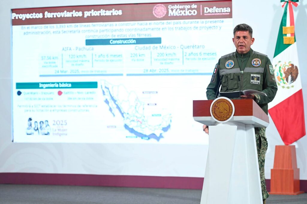 Sheinbaum destaca avances en infraestructura ferroviaria y social
