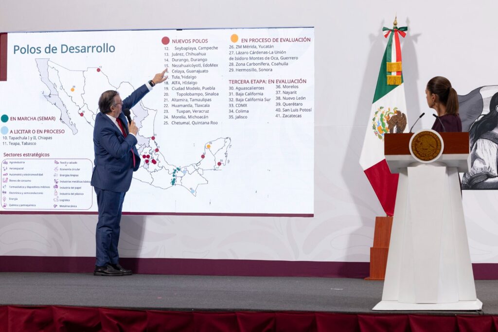 Polos del Bienestar impulsarán el desarrollo regional: Sheinbaum
