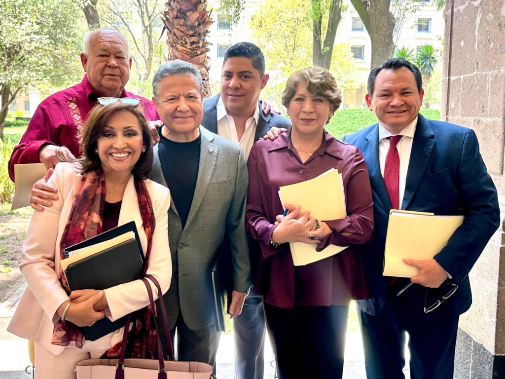 Claudia Sheinbaum y Delfina Gómez revisan avances del IMSS Bienestar Edoméx