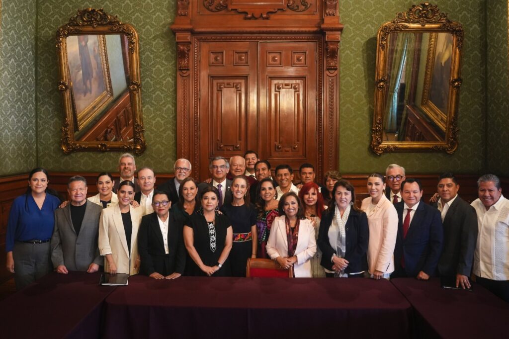 Claudia Sheinbaum y Delfina Gómez revisan avances del IMSS Bienestar Edoméx