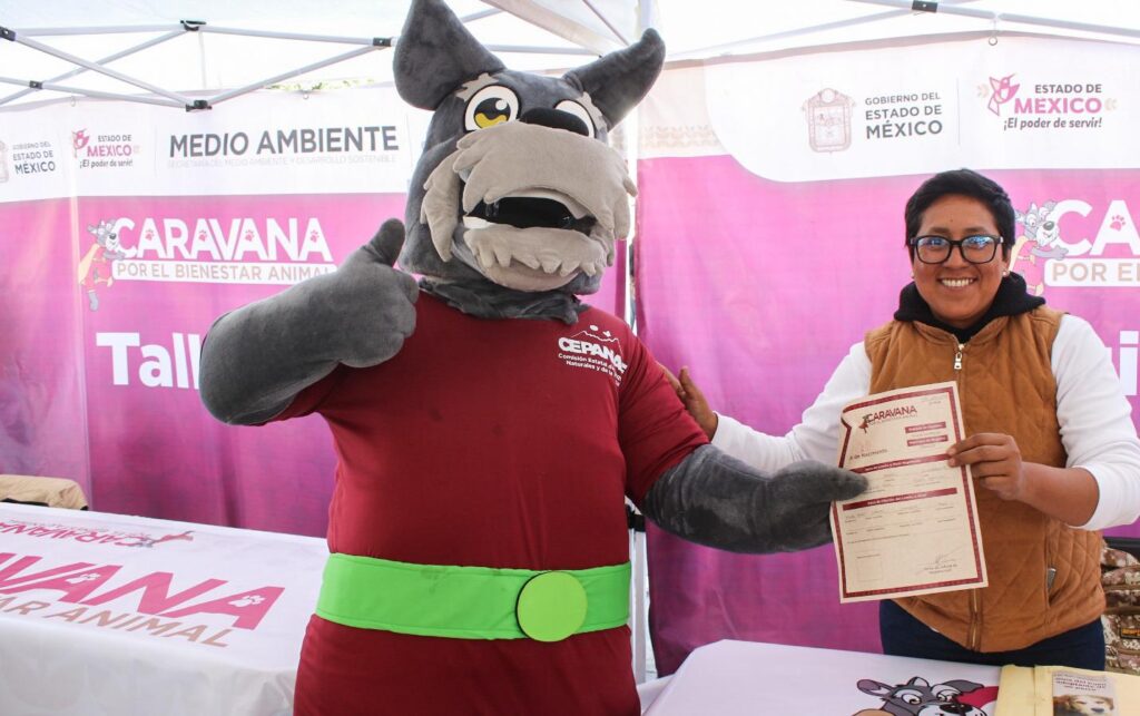 Caravana por el Bienestar Animal llega a Tonatico