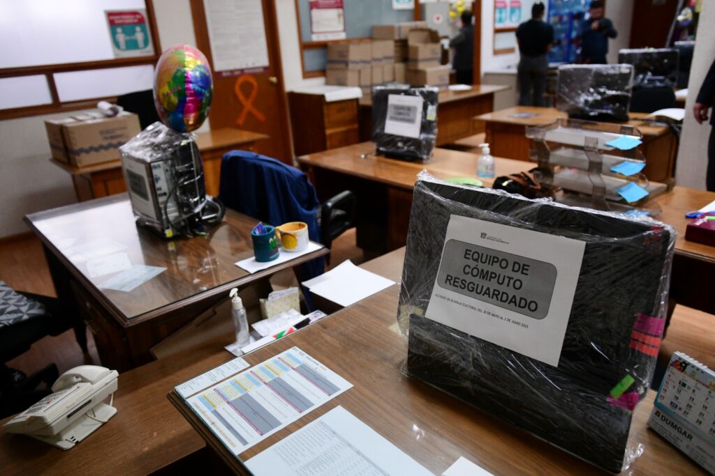 Blindaje electoral en el Edoméx: resguardan oficinas previo a elecciones